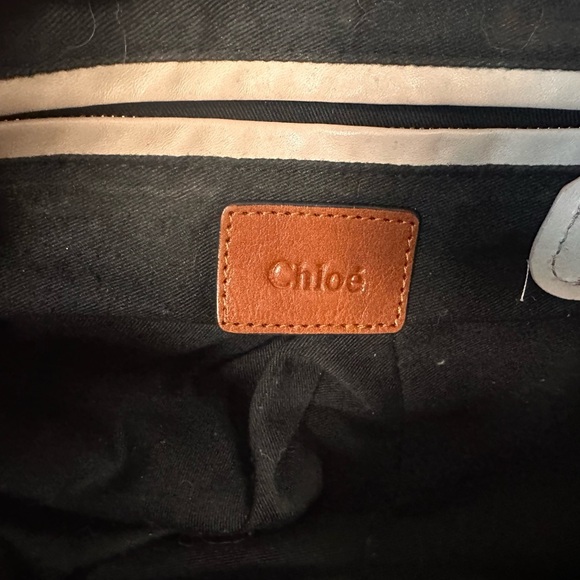 Chloe Brown Leather Shoulder Bag - Picture 10 of 14